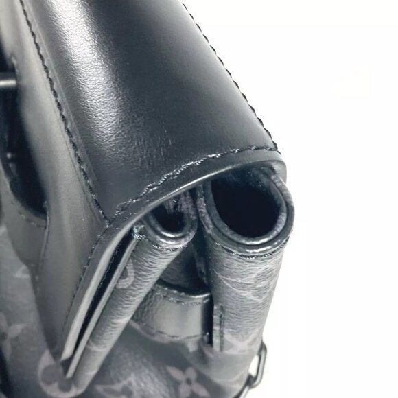 LOUIS VUITTON M44731 MonogramEclipse Steamer PM Bag Hand Bag - Picture 12 of 16